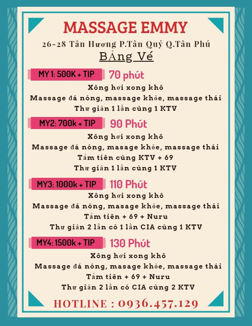 Bang gia massage emmy